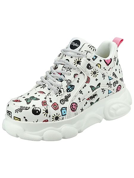 Buffalo Sneaker Lederimitat Plateausneaker günstig online kaufen