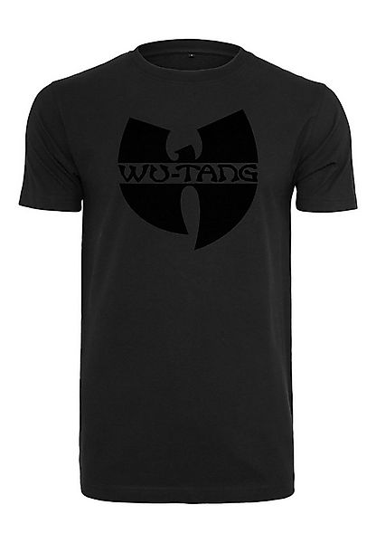 MisterTee T-Shirt MisterTee Herren Wu-Wear Black Logo T-Shirt (1-tlg) günstig online kaufen
