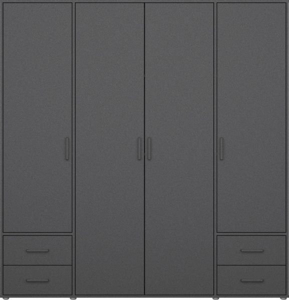 rauch Drehtürenschrank "Kleiderschrank Schrank Garderobe Wäscheschrank VOYA günstig online kaufen