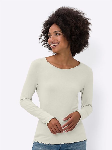 heine Langarmshirt "Doppelpack Shirts" 2 Stk. tlg. günstig online kaufen