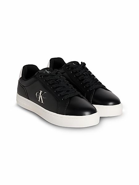 Calvin Klein Jeans CLASSIC CUPSOLE MONO LTH WN Plateausneaker Schnürschuh, günstig online kaufen