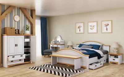 Home affaire Wäscheschrank "Konrad" 2 Breiten: 94/133 cm H/T ca. 132/39 cm, günstig online kaufen