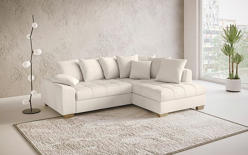 Mr. Couch Ecksofa "Nikita II, L-Form, bis 140kg pro Sitzplatz belastbar", m günstig online kaufen