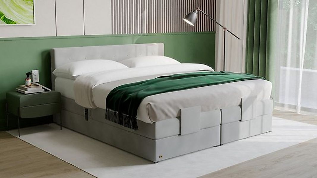 PAARA Boxspringbett 25GM elektrisch verstellbar mit Motor Dachschräge, inkl günstig online kaufen