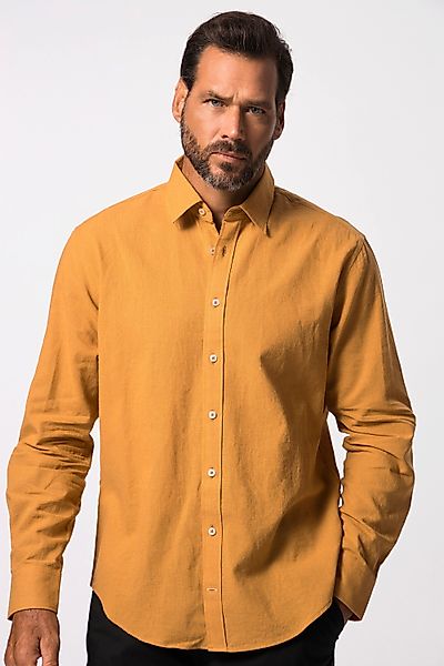 JP1880 Businesshemd Hemd Langarm Leinenmix Kentkragen günstig online kaufen