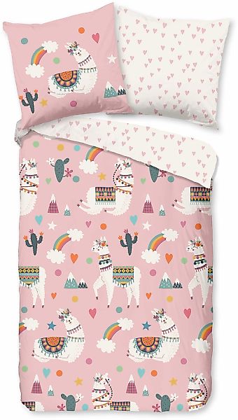 PURE luxury collection Kinderbettwäsche "Paca" 2 Stk. tlg. Mikrofaser, 135x günstig online kaufen