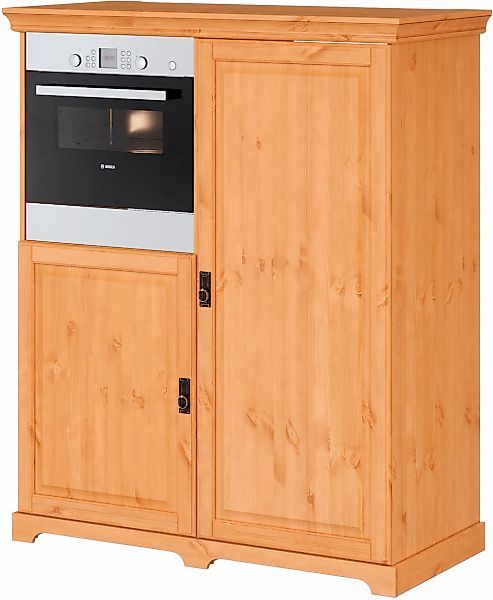 Home affaire Backofen/Kühlumbauschrank "Rügen", Breite 127 cm, Kiefer massi günstig online kaufen