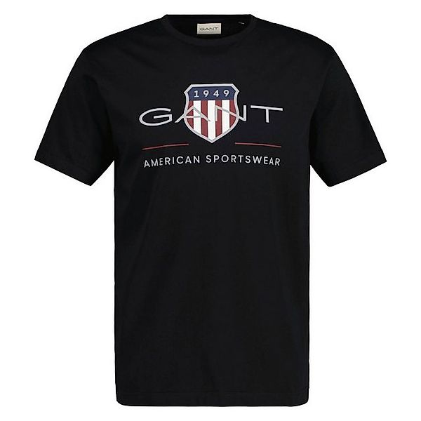 Gant T-Shirt Herren T-Shirt - REGULAR ARCHIVE SHIELD, Rundhals, (Packung, 1 günstig online kaufen