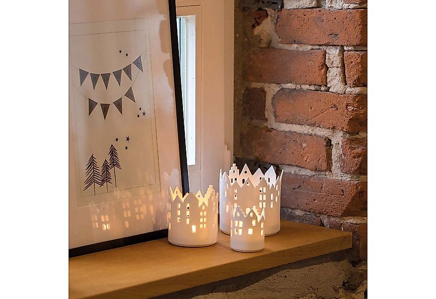 Räder Design Teelichthalter Stadtlicht Marktplatz günstig online kaufen