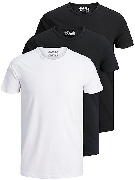 Jack & Jones T-Shirt Basic O-Neck (3-tlg., 3er Pack) etwas länger geschnitt günstig online kaufen