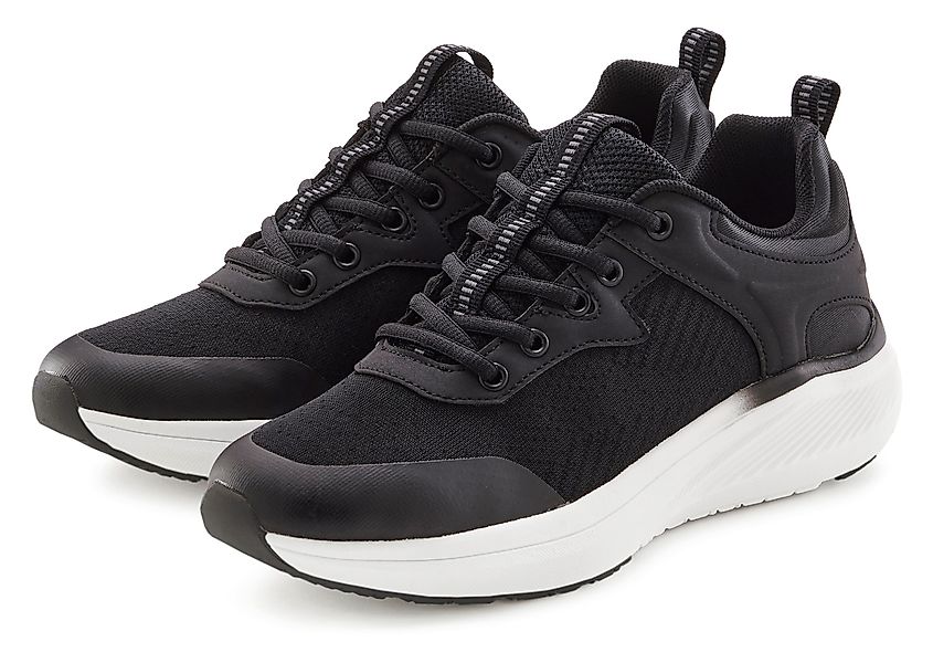 LASCANA Sneaker Freizeitschuh, Schnürhalbschuh mit herausnehmbarer günstig online kaufen