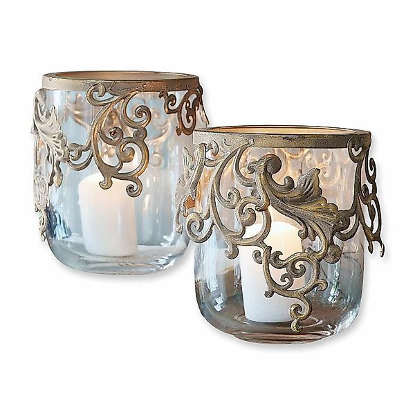 Mirabeau Windlicht Windlicht 2er Set Sundini günstig online kaufen