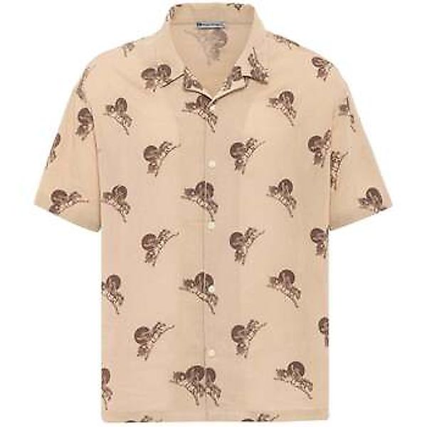 Dandalo  Hemdbluse Jaap Oversize Print Detailed Lapel Collar Short Sleeve S günstig online kaufen