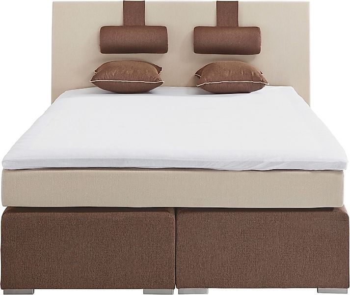ATLANTIC home collection Boxspringbett "Rick" mit Bonnell-Federkernmatratze günstig online kaufen