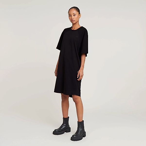 G-STAR Shirtkleid "Saddle sl loose t dress wmn", mit Logo Stickerei günstig online kaufen