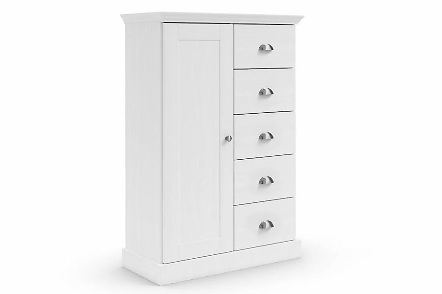 OTTO home Kommode "Motala" 5 Schubladen und 2 verstellbare Einlegeböden, Br günstig online kaufen