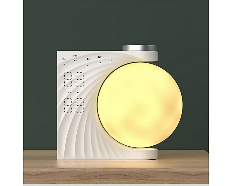 autolock Nachtlicht Nachtlicht mit Tageslichtwecker Mondlicht RGB 8 Colors günstig online kaufen