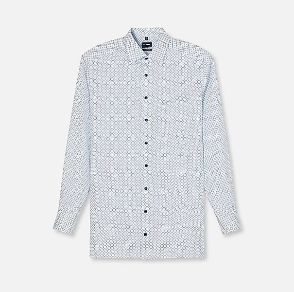 OLYMP Langarmhemd "Luxor modern fit", modern fit, Businesshemd, gemustert, günstig online kaufen