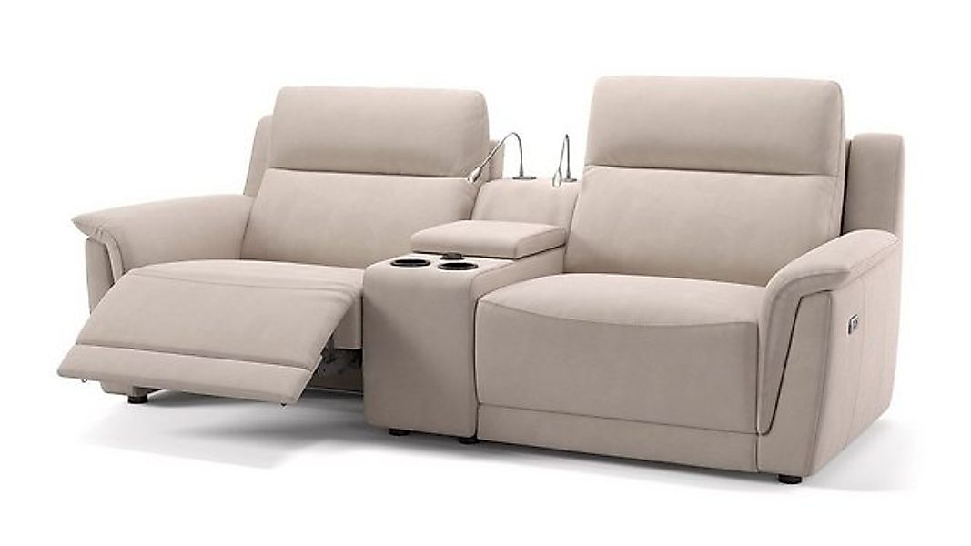 Sofanella 2-Sitzer Stoff MALITO, Heimkinosofa, Kinocouch, Funktionssofa, Ki günstig online kaufen