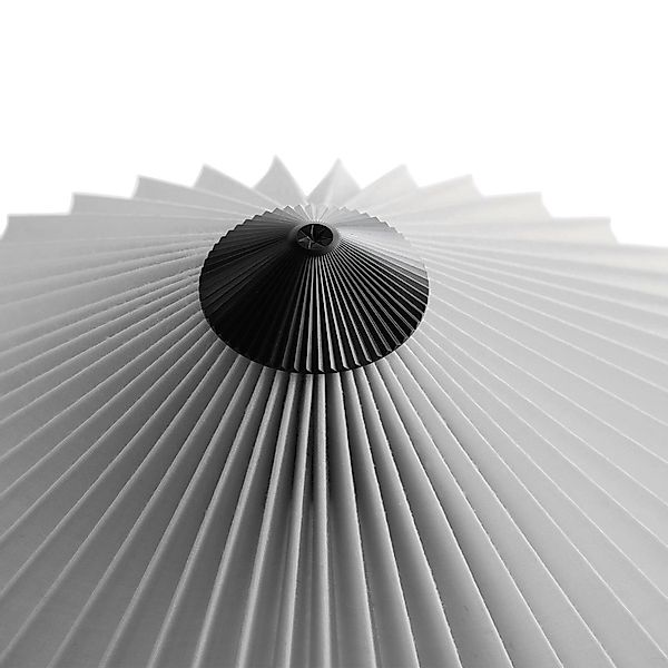 HAY Matin 300 LED-Tischleuchte Plissee, hellrot günstig online kaufen