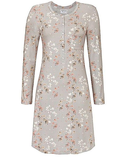 Ringella Nachthemd RINGELLA Langarm Nachthemd mit Knopfleiste 'Frühli günstig online kaufen