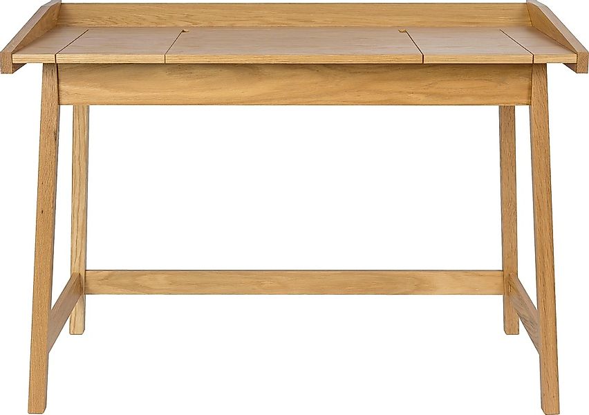 Woodman Schreibtisch "Walter", skandinavisches Design, Holzfurnier aus Eich günstig online kaufen