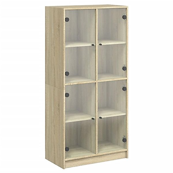 vidaXL Highboard mit Türen Sonoma-Eiche 68x37x142 cm Holzwerkstoff 3295859 günstig online kaufen
