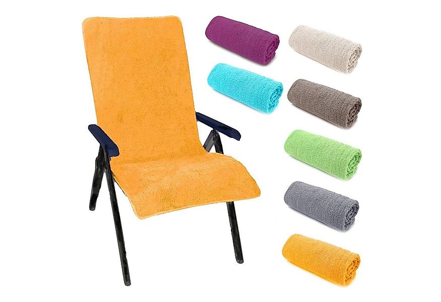 heimtexland Hochlehnerauflage Hochlehner Schonbezug Frottee Gartenstuhlaufl günstig online kaufen