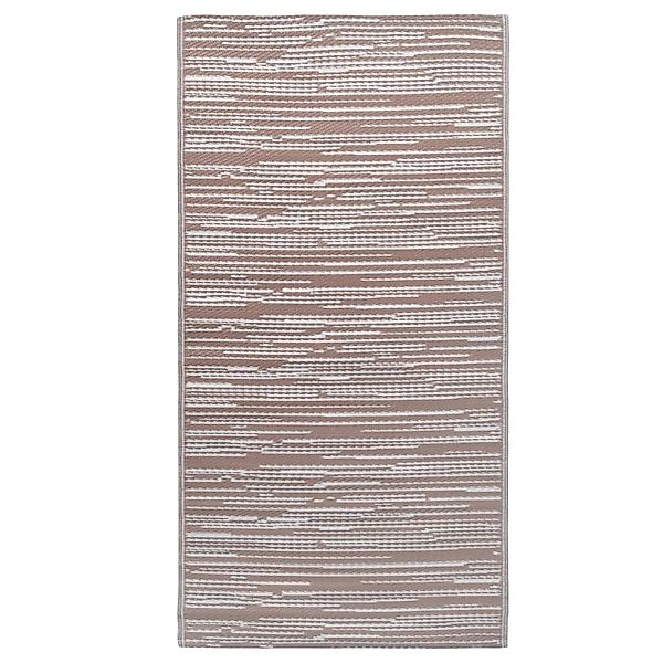 vidaXL Outdoorteppich Braun 160x230 Cm Pp 643962 günstig online kaufen