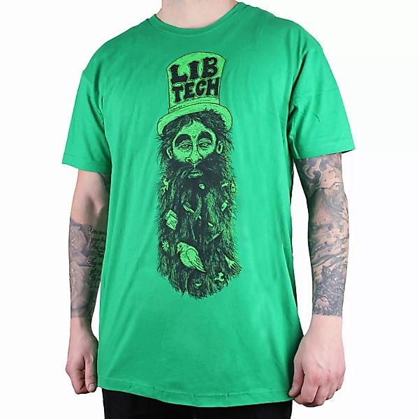 Libtech Beardo Herren T-Shirt Green günstig online kaufen