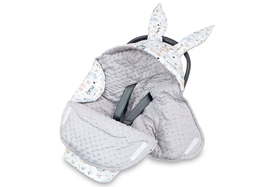 Einschlagdecke Einschlagdecke Babyschale Winter 80x87 cm Eulen, Totsy Baby günstig online kaufen