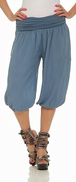 CLEO STYLE Bermudas Damen Bermuda 2407 Blau günstig online kaufen