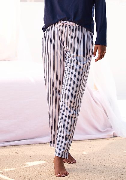 s.Oliver Pyjamahose, mit schönem Allover-Print günstig online kaufen