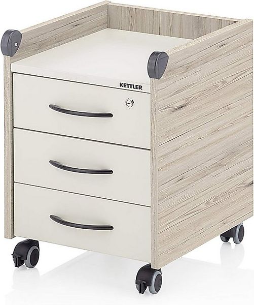 Vladon Aktenschrank Kettler (Rollcontainer Abschließbar) Abschließbar, auf günstig online kaufen