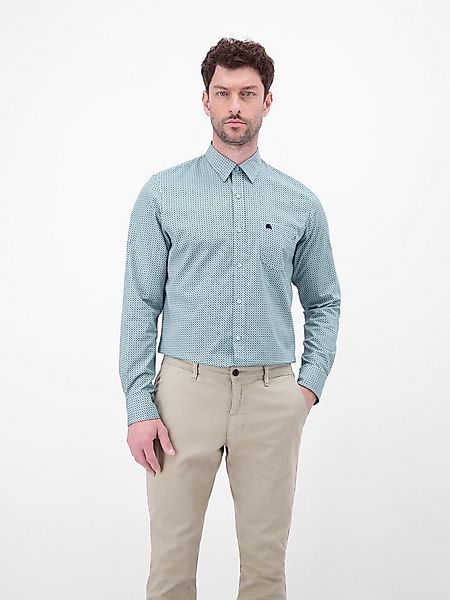 LERROS Langarmhemd mit Minimal-Print günstig online kaufen