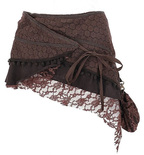 Guru-Shop Minirock Goa Minirock, Wickelrock, Cacheur - braun alternative Be günstig online kaufen