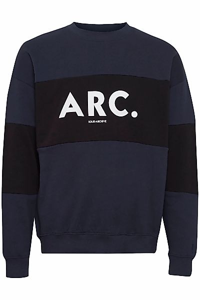 Solid Rundhalspullover "Sweatshirt SDCaius" günstig online kaufen