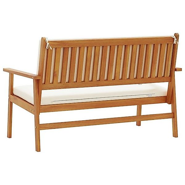 vidaXL Loungesofa Gartenbank mit Kissen Massivholz, 1 Teile günstig online kaufen