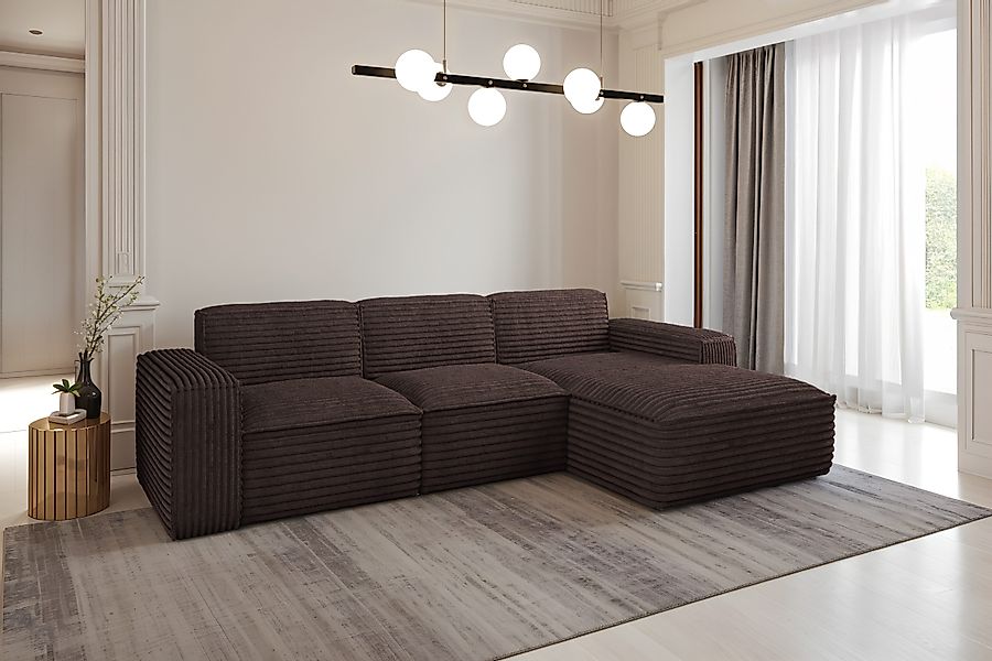 Kaiser Möbel Ecksofa Eckcouch SIENA L-Form, günstig online kaufen