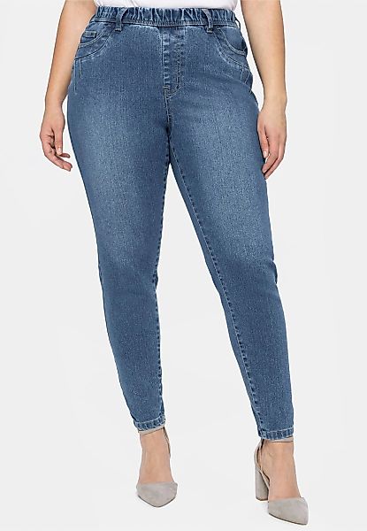 Sheego Stretch-Jeans 1 Stk. tlg. günstig online kaufen