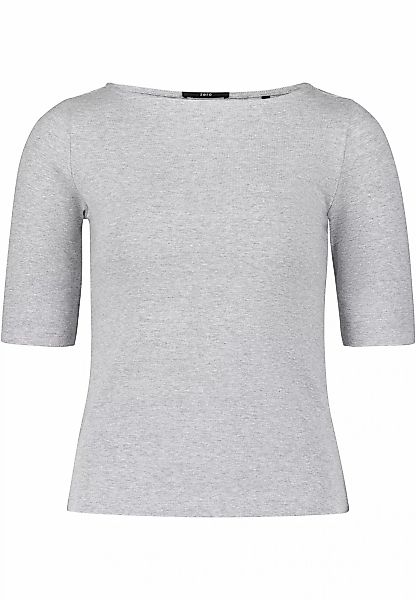 Zero 3/4-Arm-Shirt "zero Baumwollshirt mit Rundhalsausschnitt", Plain/ohne günstig online kaufen