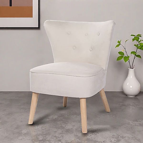 Home affaire Loungesessel »JORIEL moderner Ohrensessel mit Knopfsteppung« günstig online kaufen