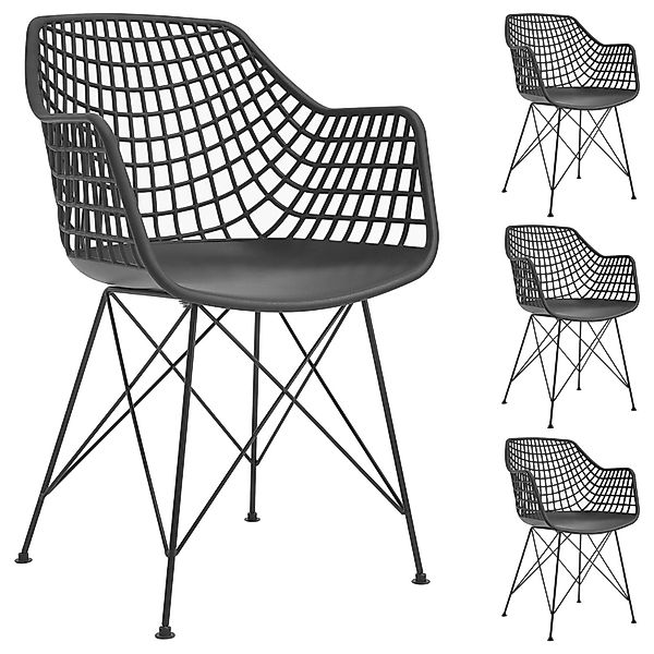 IDIMEX Gartenstuhl ALICANTE (4 St), Gartenstuhl günstig online kaufen