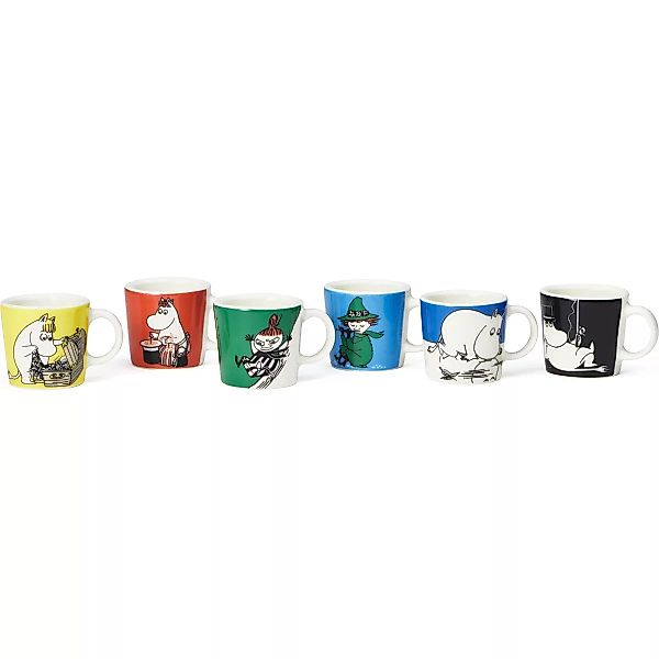 Mumin mini-Tasse classic 1 6er Pack Multi günstig online kaufen