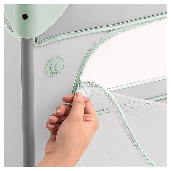 Hauck Baby-Reisebett »Dream N Play Plus, Dusty Cork«, Vorderausstieg günstig online kaufen