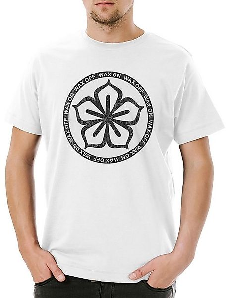 Urban Backwoods Print-Shirt Urban Backwoods Karate Lotus Logo Herren T-Shir günstig online kaufen