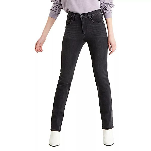 Levi´s ® 724 High Rise Straight Jeans 29 Black Cloud günstig online kaufen