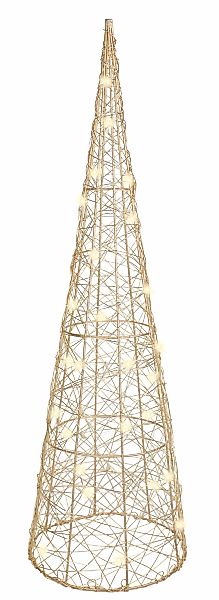 I.GE.A. LED-Dekofigur "LED-Pyramide" Dekofigur Weihnachtspyramide Weihnacht günstig online kaufen