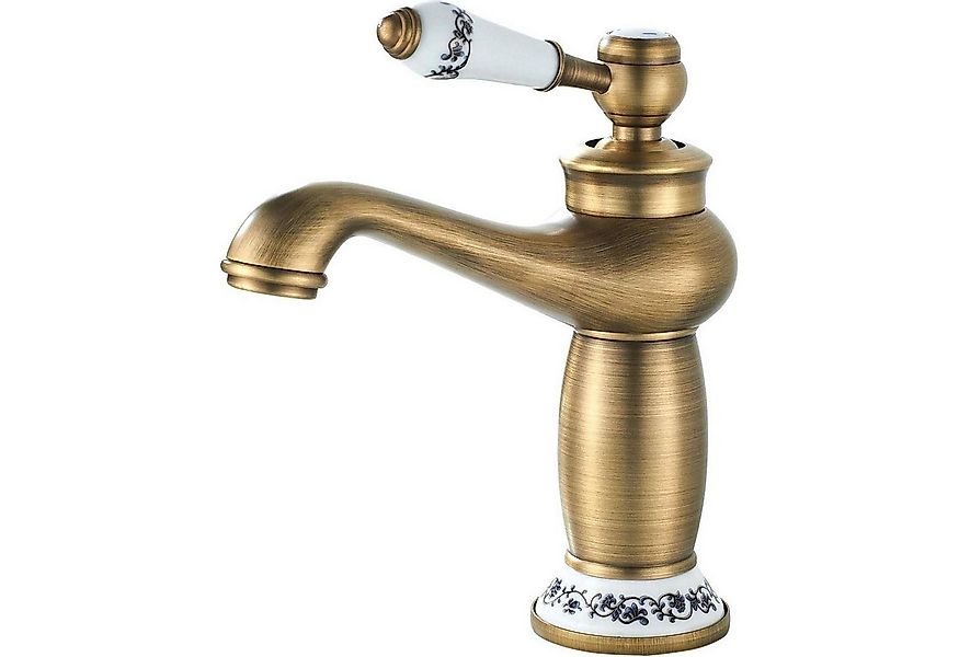 LuxusKollektion Waschtischarmatur Wasserhahn Retro Bronze Waschtischarmatur günstig online kaufen