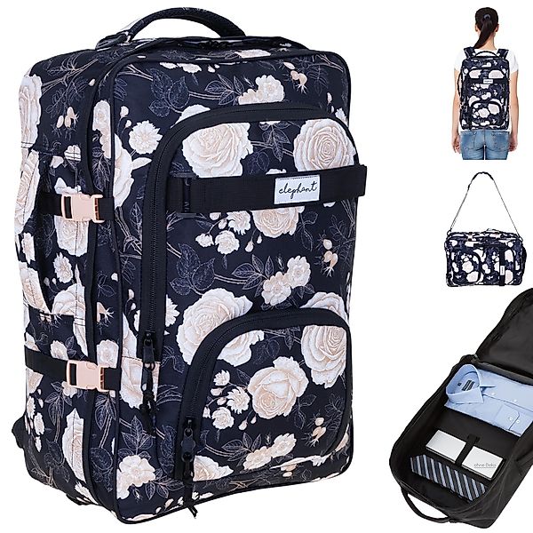 ELEPHANT Reiserucksack Fly Travel Flower Rucksack günstig online kaufen